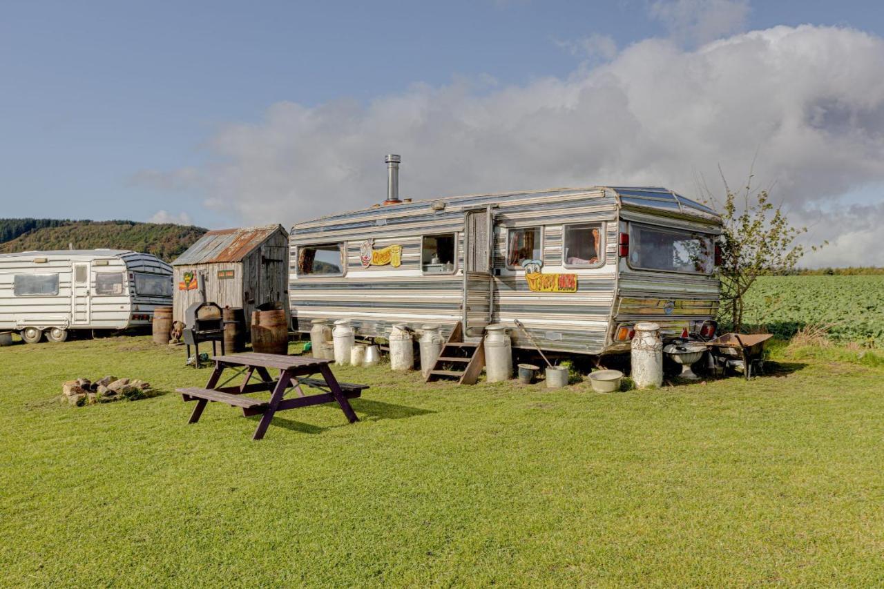2 X Double Bed Glamping Wagon At Dalby Forest Scarborough Eksteriør bilde
