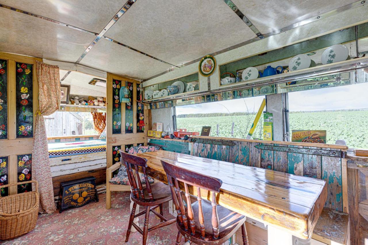 2 X Double Bed Glamping Wagon At Dalby Forest Scarborough Eksteriør bilde